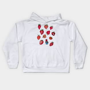 Strawberry Dream Kids Hoodie